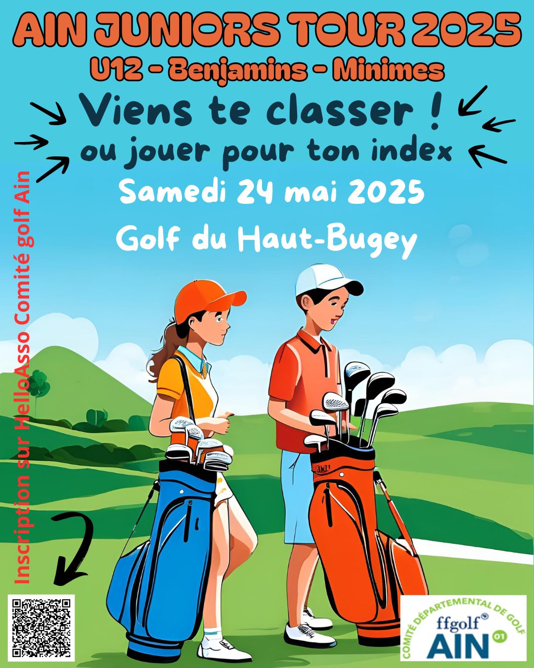 AIN JUNIOR TOUR 2025 Publication Instagram
