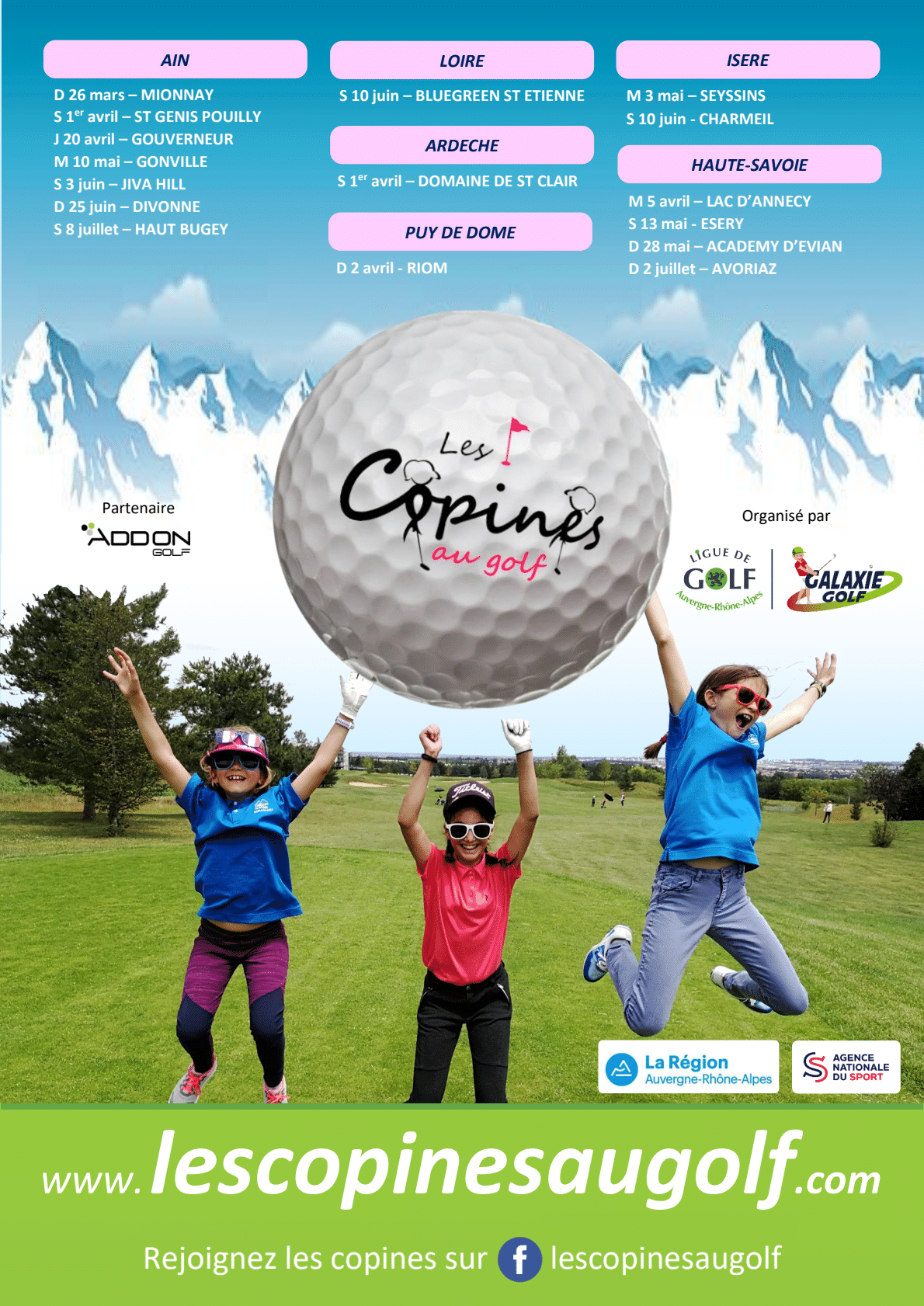 Programme Copines au Golf 2023