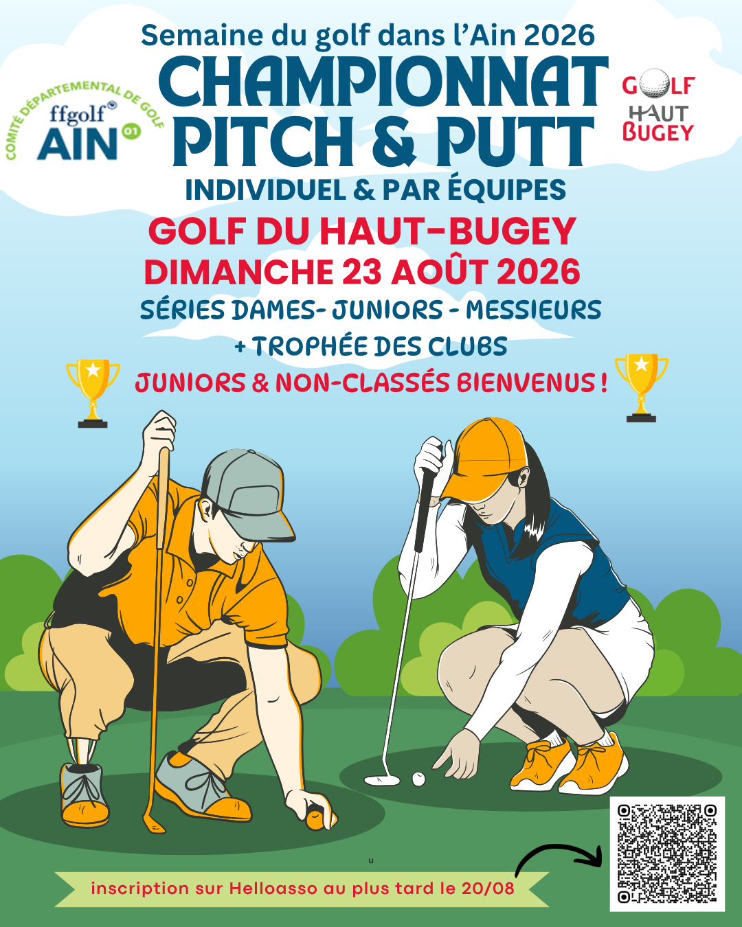 Championnat PitchPutt 2026 annonce